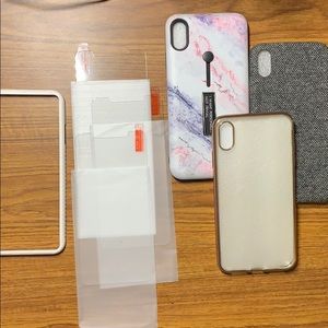 iPhone XS Max cases and screen protectors!